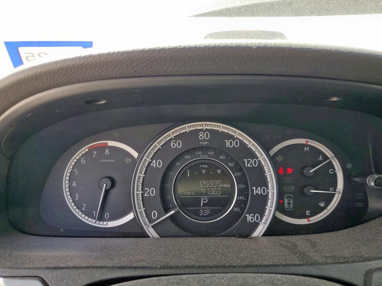 2013 Honda Accord Lx VIN: 1HGCR2F34DA096622 Lot: 82275395