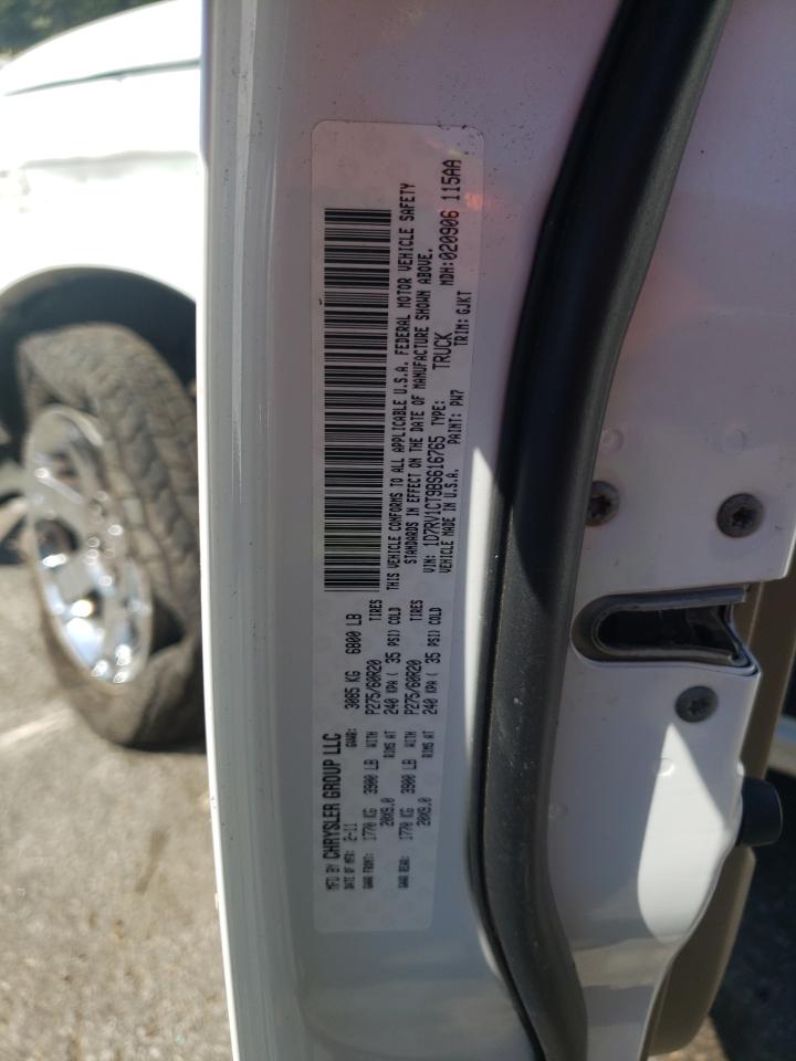 2011 Dodge Ram 1500 VIN: 1D7RV1CT9BS616765 Lot: 86502605