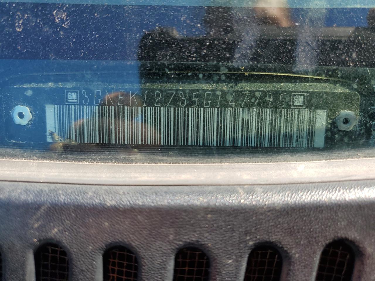 2005 Chevrolet Avalanche K1500 VIN: 3GNEK12Z35G147795 Lot: 85851945