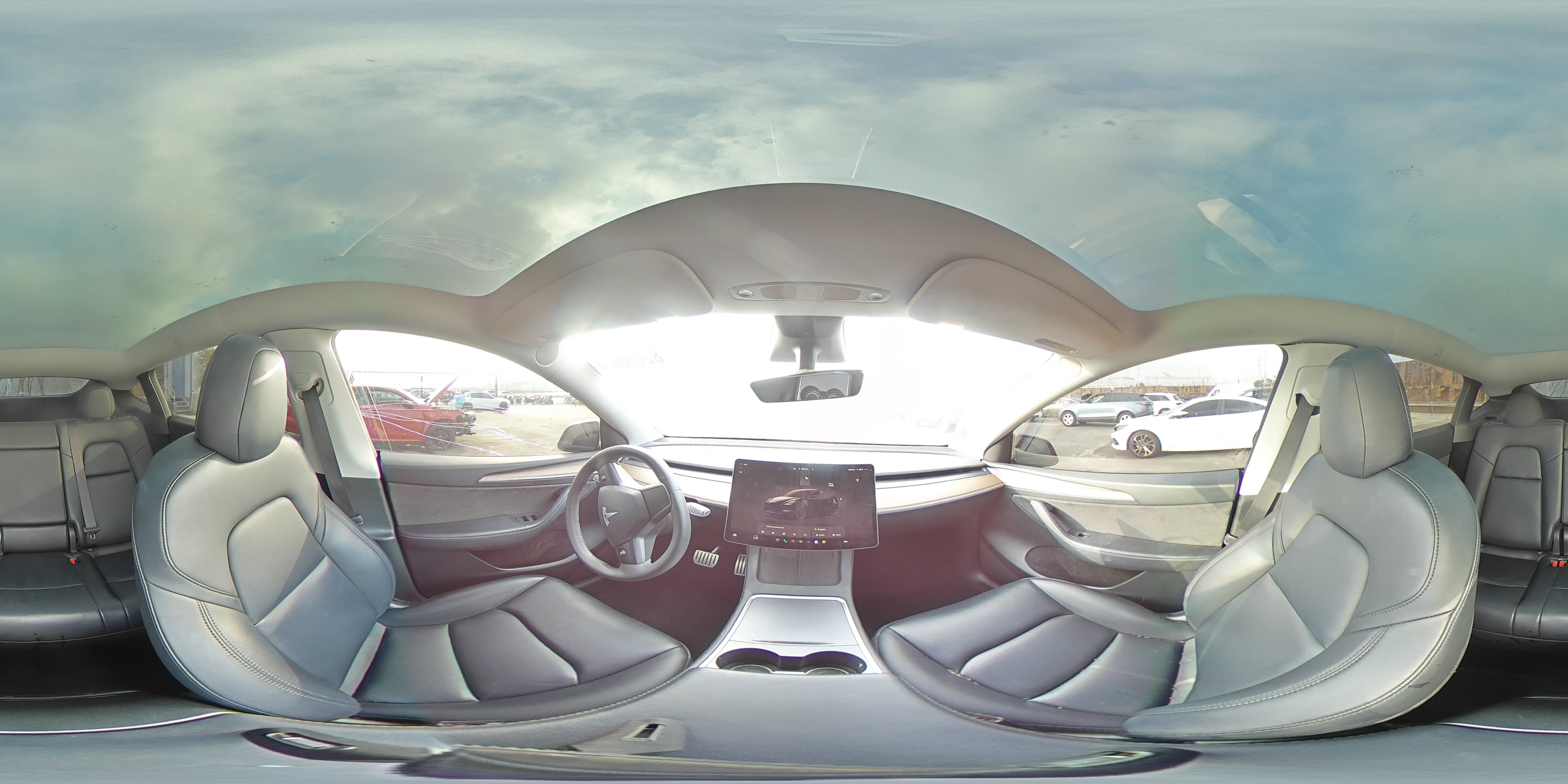 2023 Tesla Model Y VIN: 7SAYGDEF1PF665085 Lot: 82635915