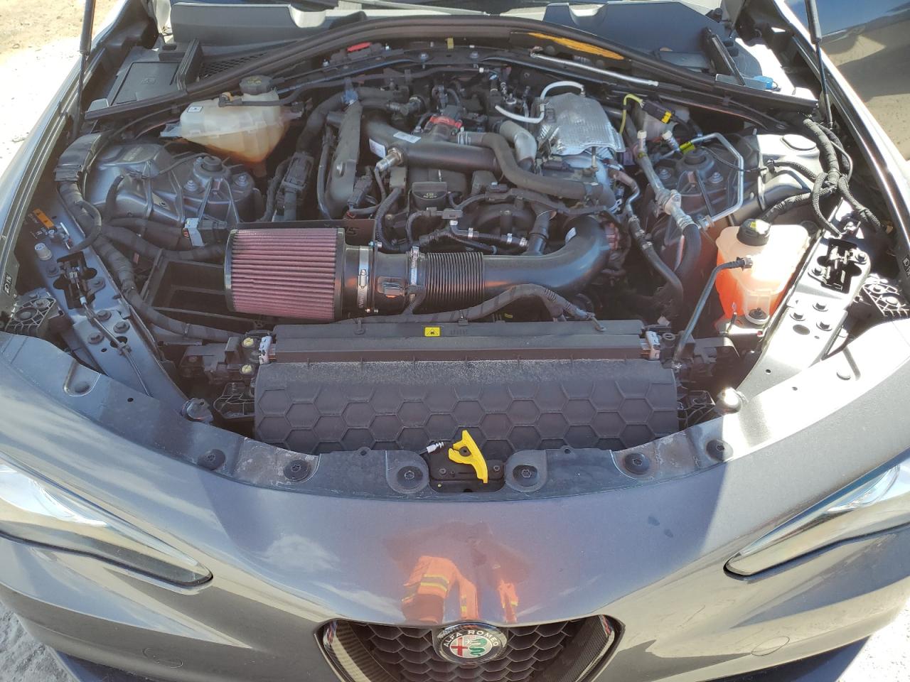 2018 Alfa Romeo Giulia Ti VIN: ZARFAECNXJ7589584 Lot: 86185725