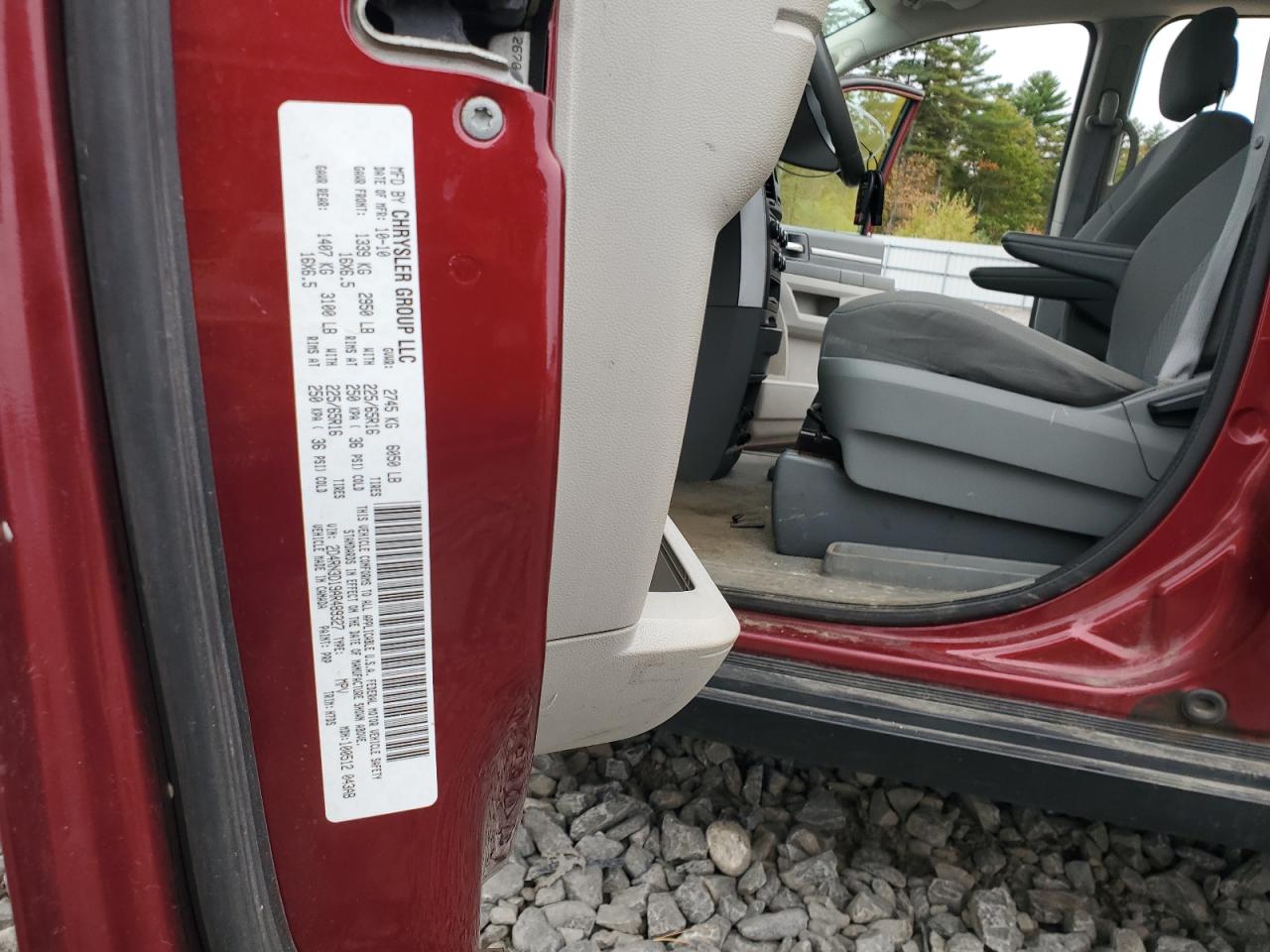 2010 Dodge Grand Caravan Hero VIN: 2D4RN3D19AR489327 Lot: 85737765