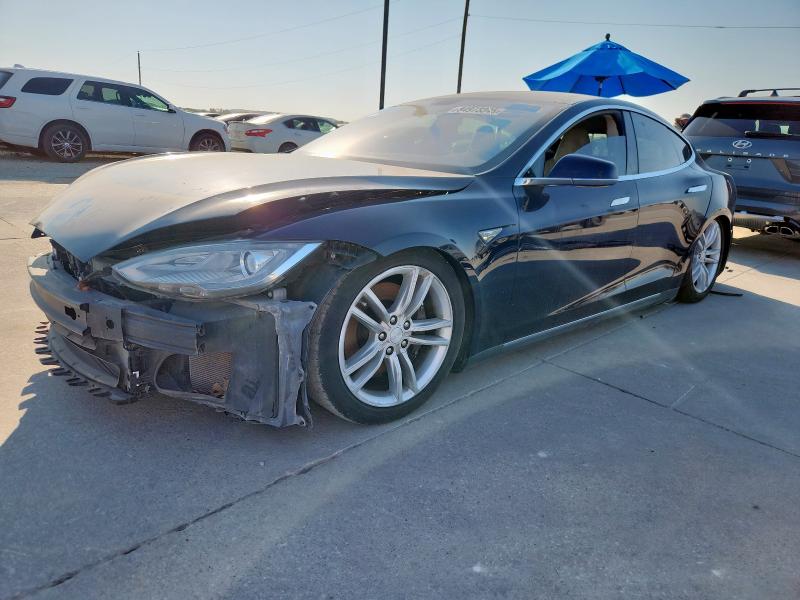 Hatchbacks TESLA MODEL S 2013 Granatowy
