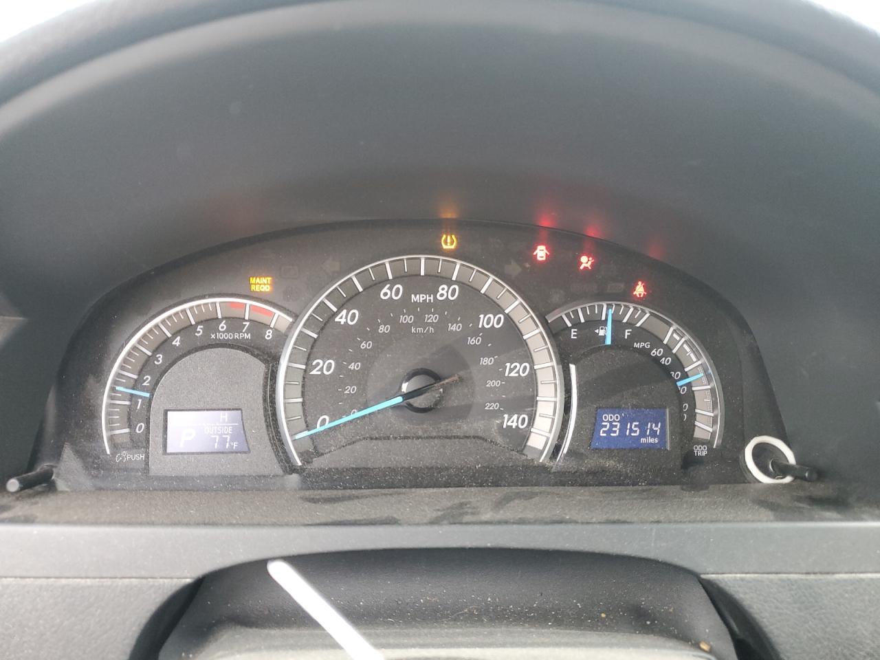 2012 Toyota Camry Base VIN: 4T1BF1FK0CU016584 Lot: 85124105