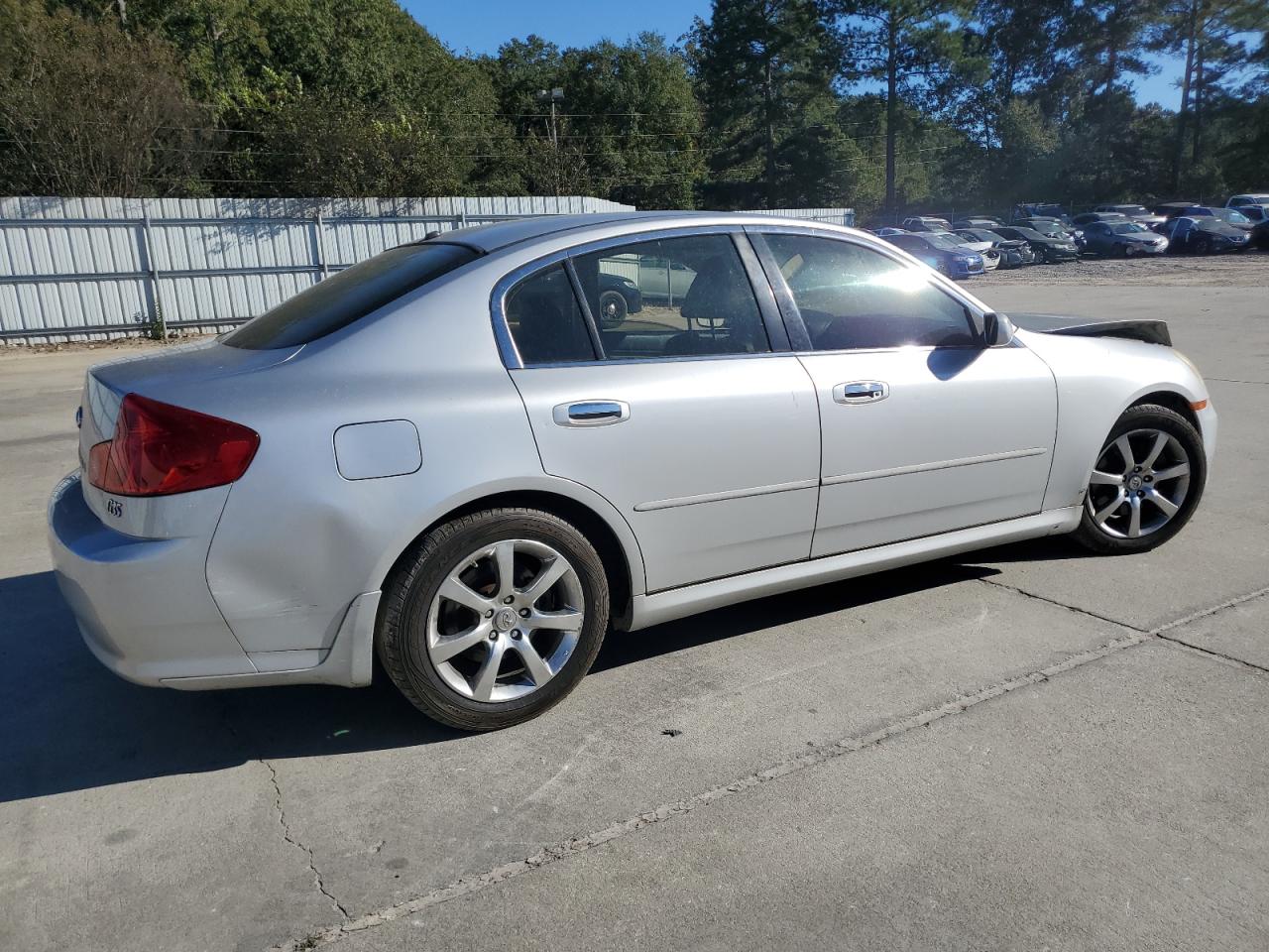 2006 Infiniti G35 silver sedan gas JNKCV51E46M507330 photo #4