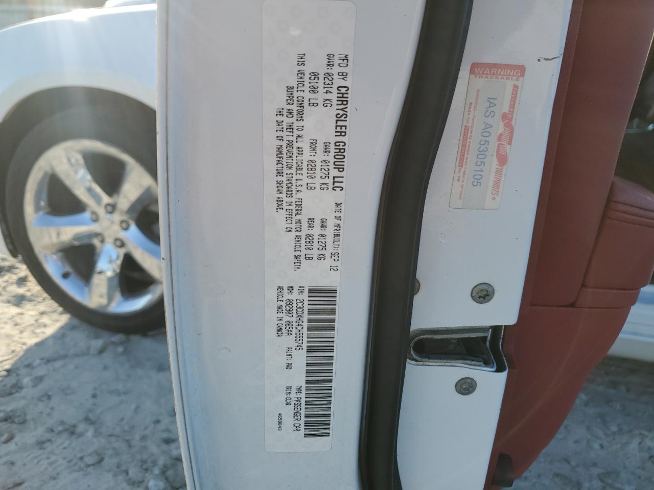 2013 Dodge Charger Sxt VIN: 2C3CDXHG4DH555745 Lot: 81965075