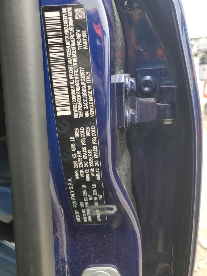 2018 Jeep Renegade Latitude VIN: ZACCJBBB9JPG83977 Lot: 85487395