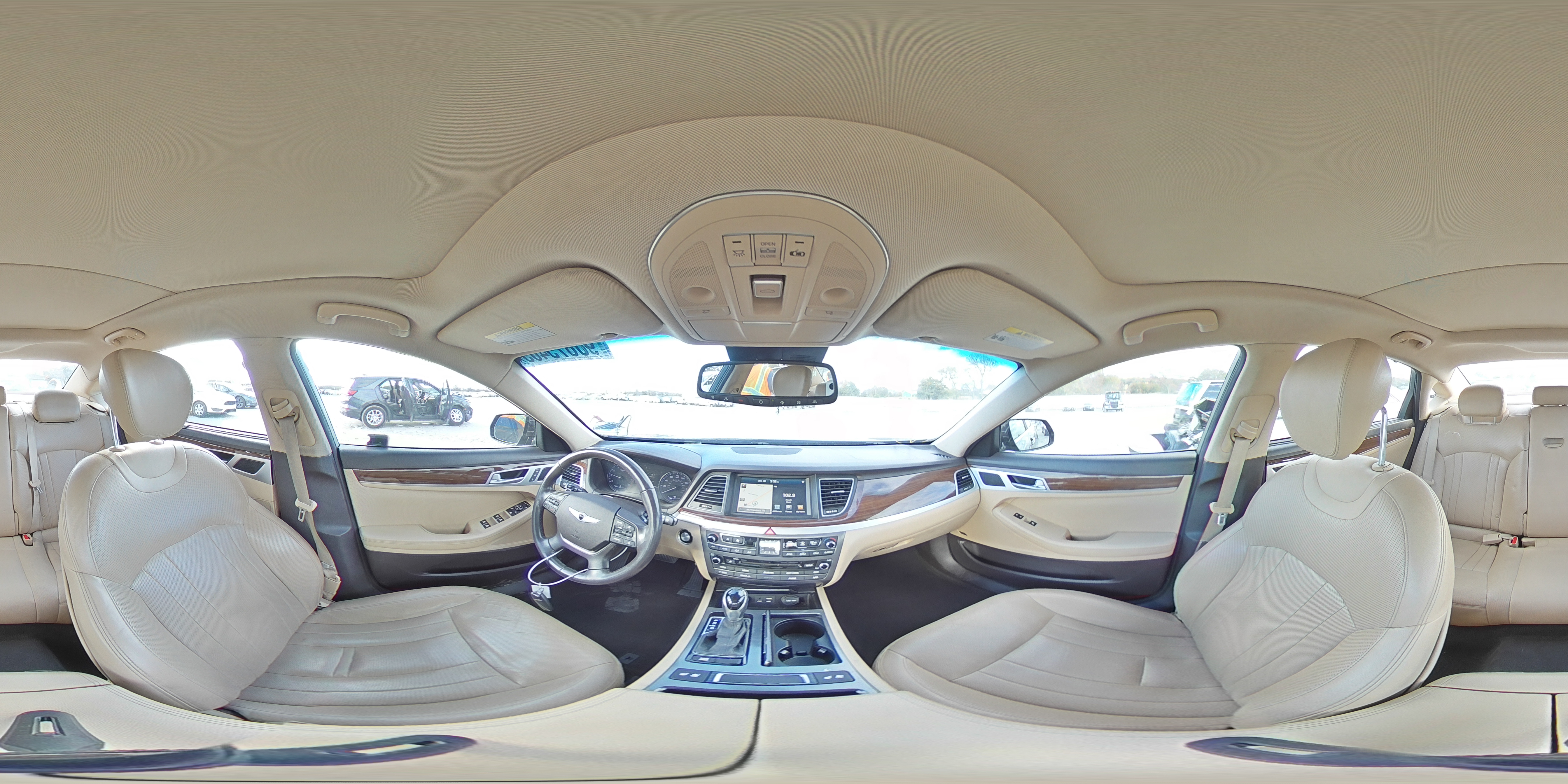 2016 Hyundai Genesis 3.8L VIN: KMHGN4JE4GU106709 Lot: 90675465