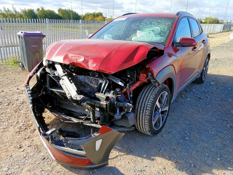 2018 HYUNDAI KONA 1.0T GDI BLUE DRIVE PREMIUM SE 5DR for sale at Copart CORBY