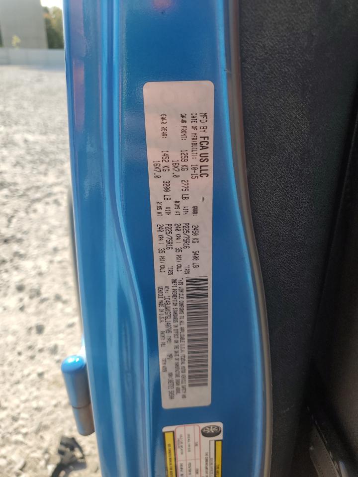 2016 Jeep Wrangler Unlimited Sport VIN: 1C4BJWKG7GL140705 Lot: 81371025