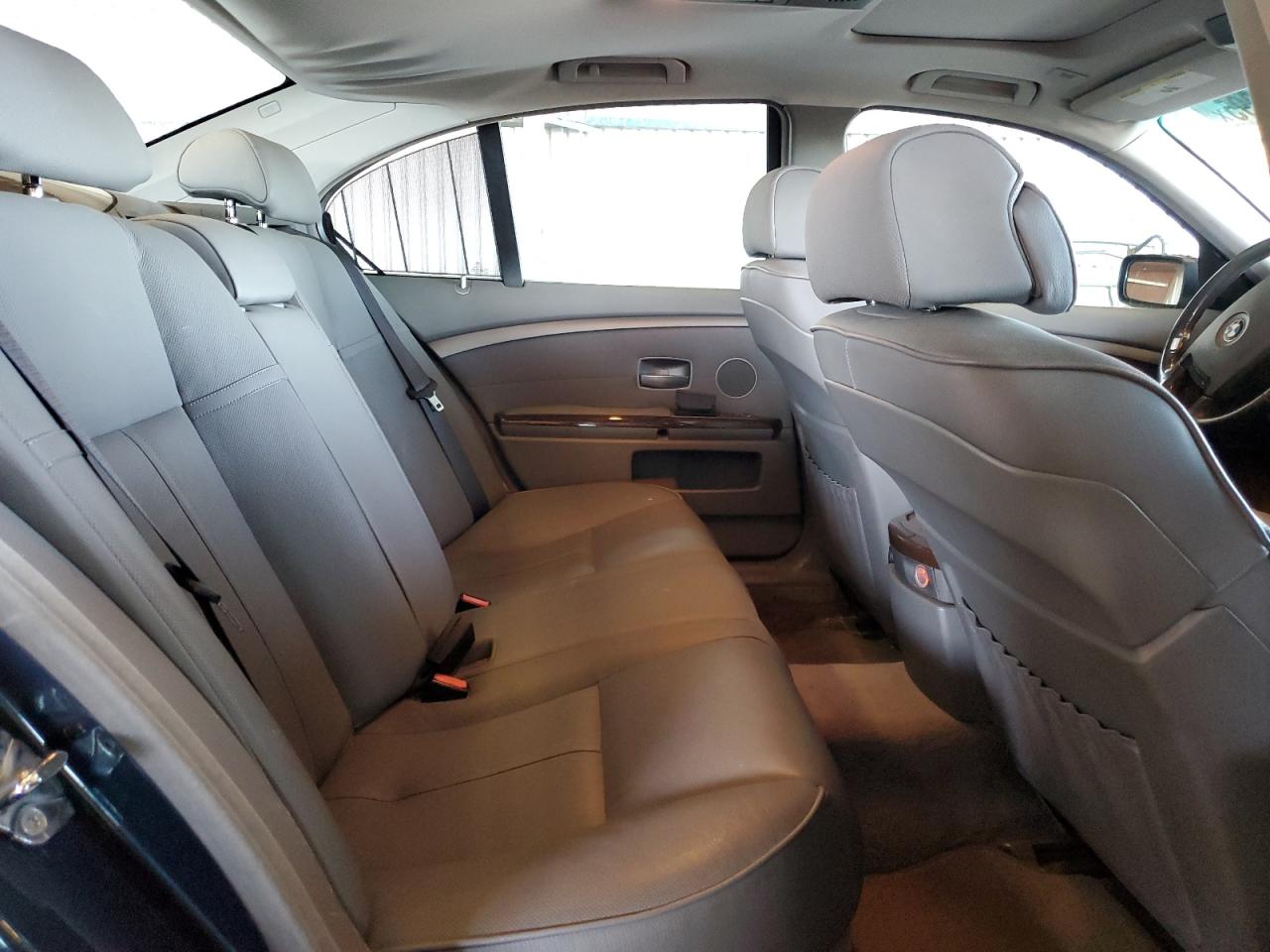 2005 BMW 745 I VIN: WBAGL63535DP76667 Lot: 87186995