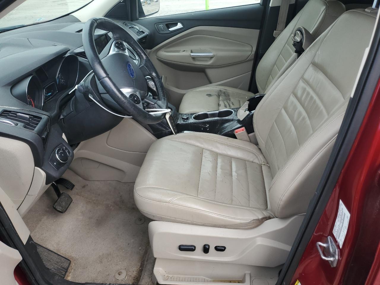 2015 Ford Escape Titanium VIN: 1FMCU0JXXFUA48616 Lot: 85404595