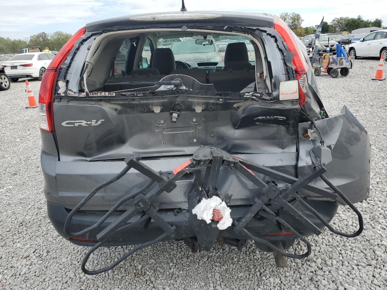 2014 Honda Cr-V Ex VIN: 5J6RM4H5XEL091393 Lot: 82250015