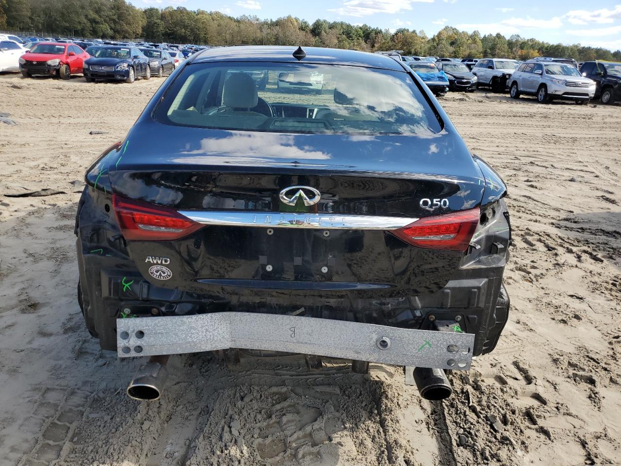 2020 Infiniti Q50 Pure VIN: JN1EV7AR7LM252082 Lot: 87268845