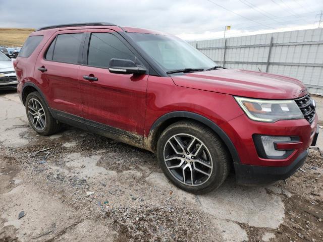  FORD EXPLORER 2017 Красный