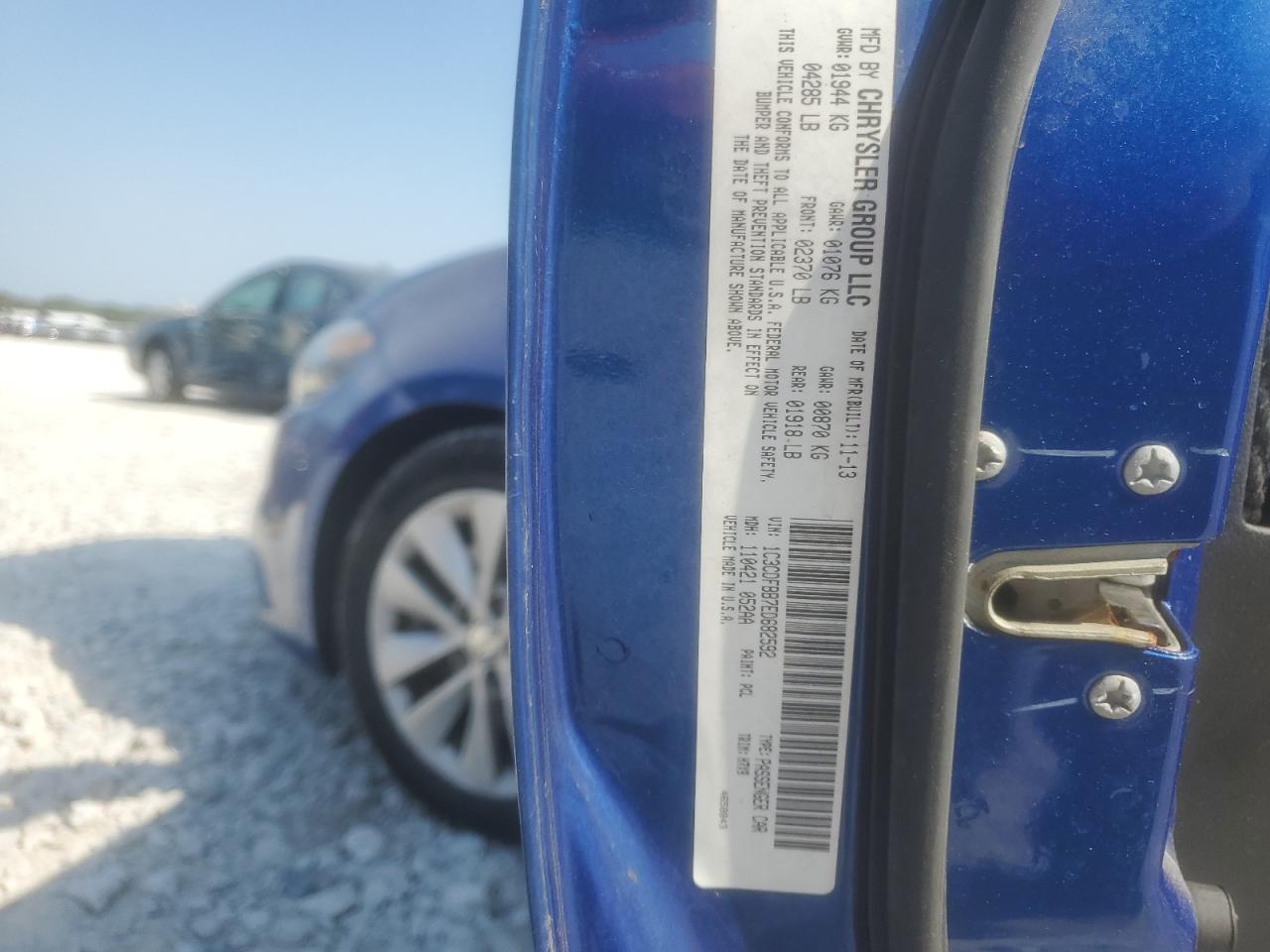 2014 Dodge Dart Sxt VIN: 1C3CDFBB7ED682592 Lot: 84729785