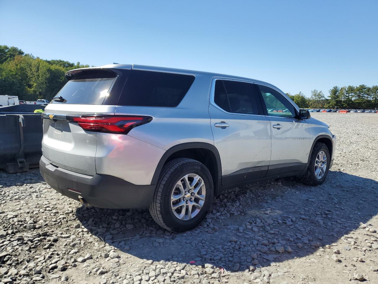 2022 Chevrolet Traverse Ls VIN: 1GNEVFKW3NJ100730 Lot: 81969355