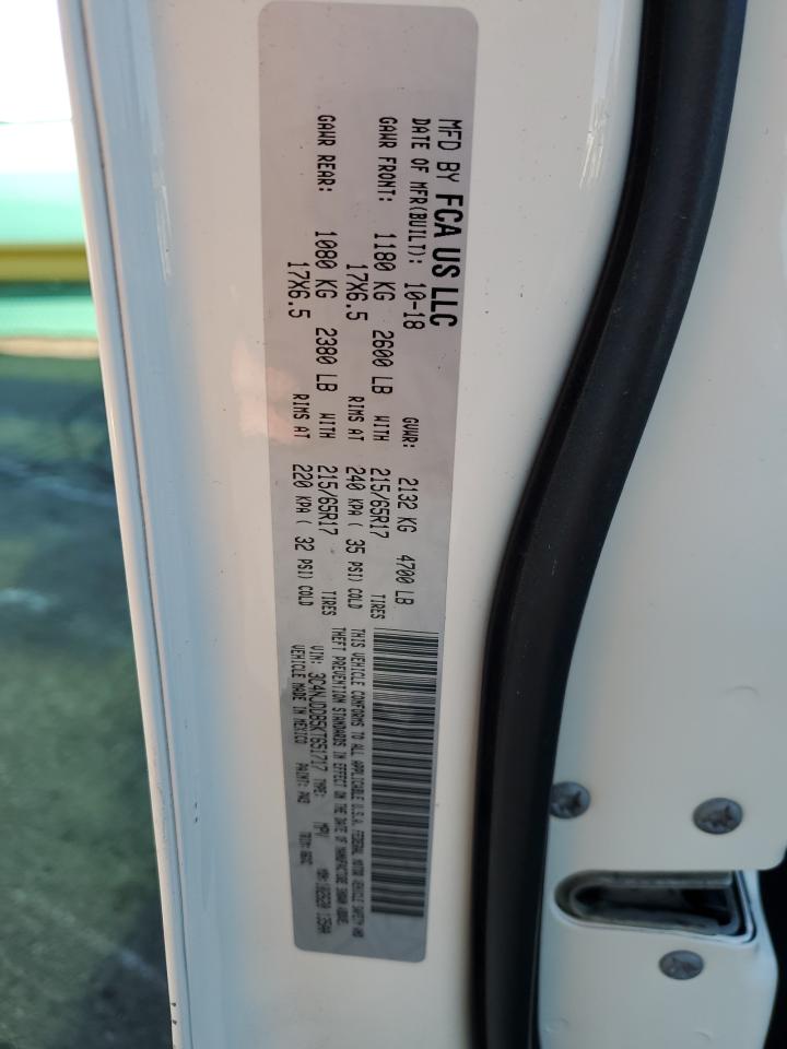 2019 Jeep Compass Trailhawk VIN: 3C4NJDDB5KT651717 Lot: 86700595