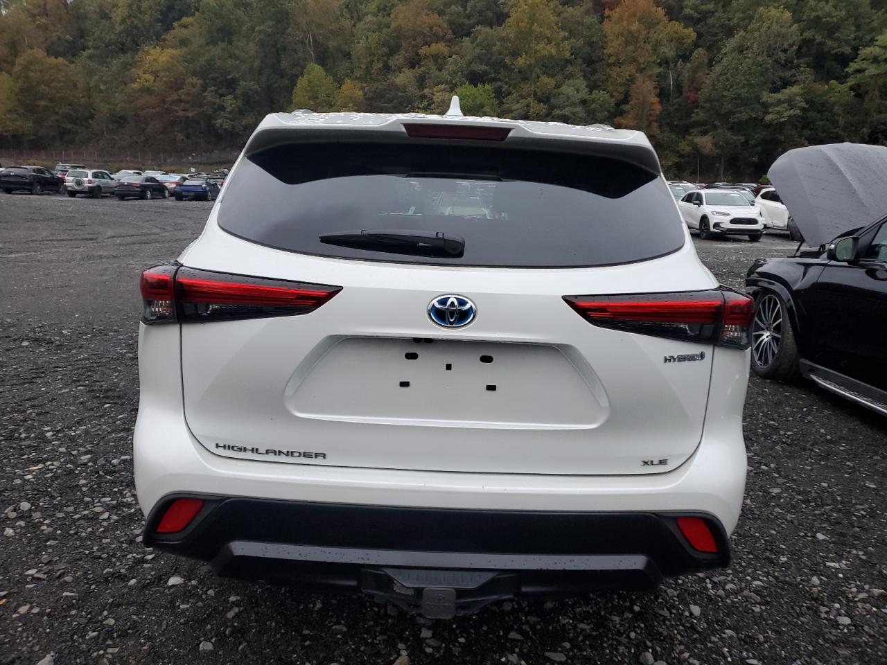 2022 Toyota Highlander Hybrid Xle VIN: 5TDABRCH9NS559846 Lot: 86647855