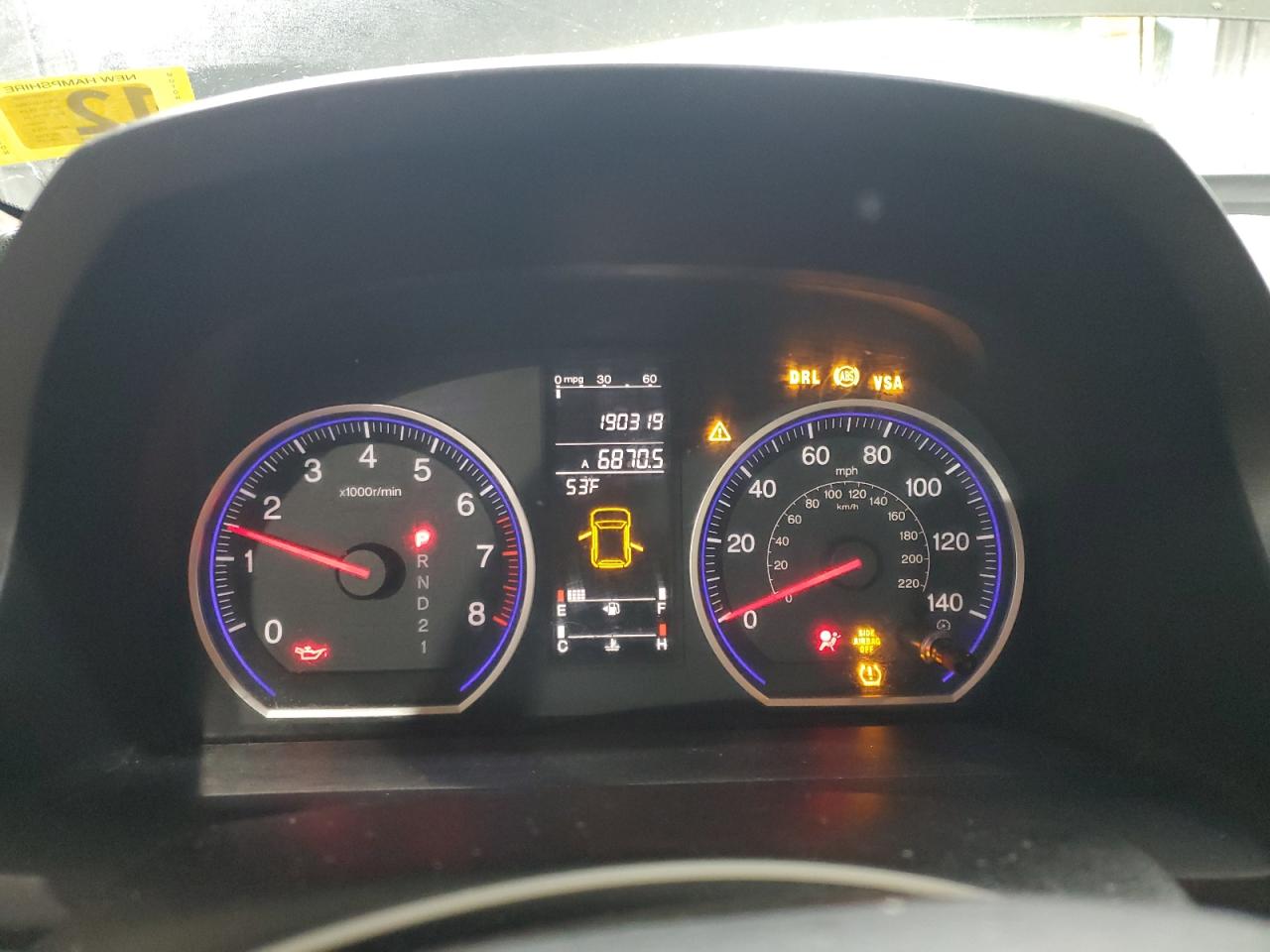 2009 Honda Cr-V Exl VIN: 5J6RE487X9L045728 Lot: 84630495