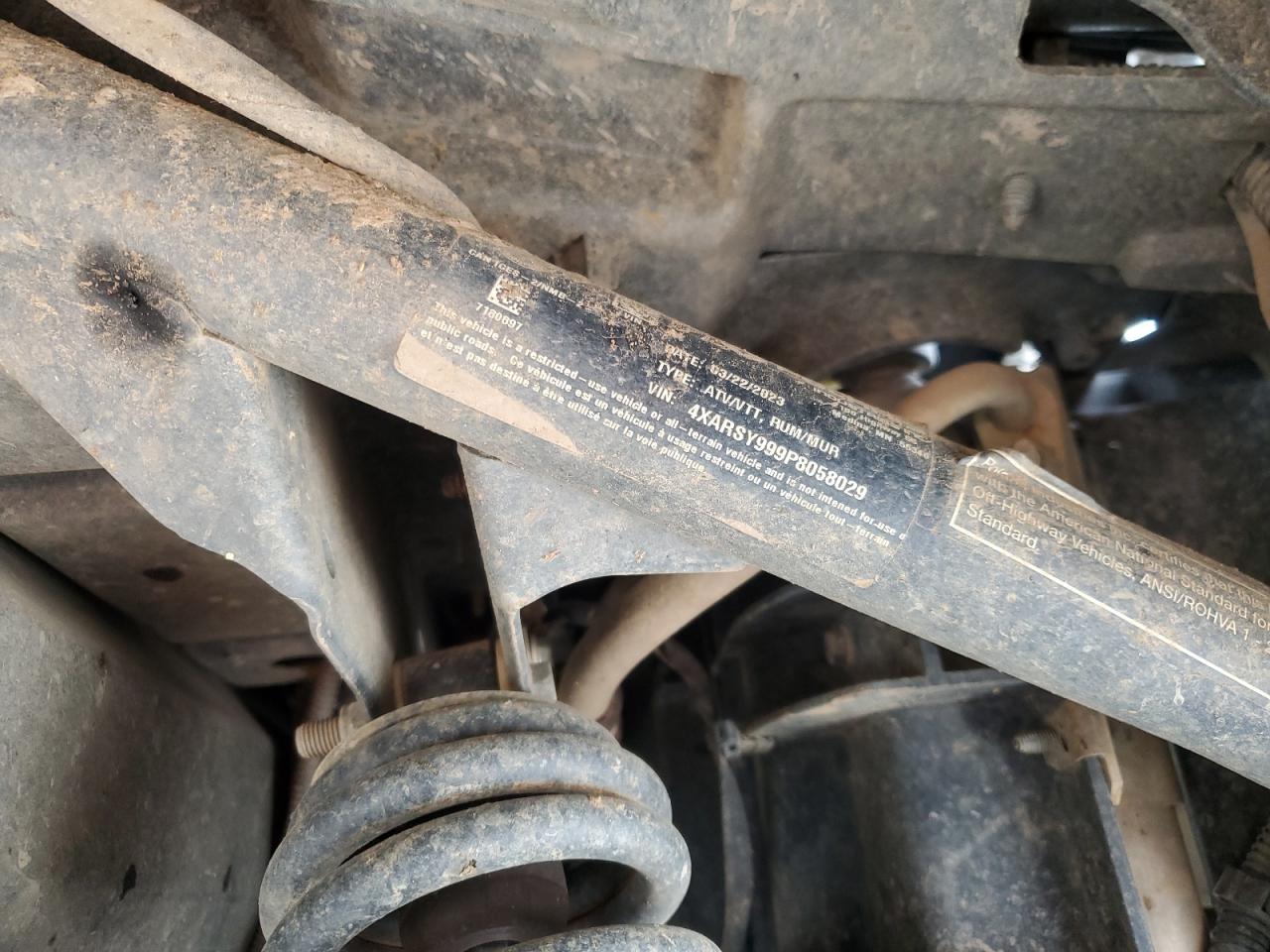 2023 Polaris Ranger Crew Xp 1000 Northstar Ultimate VIN: 4XARSY999P8058029 Lot: 87081755