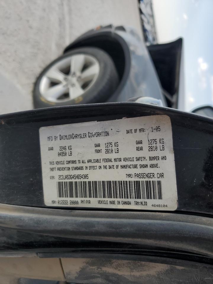 2005 Chrysler 300 Touring VIN: 2C3JA53G45H654305 Lot: 81992455