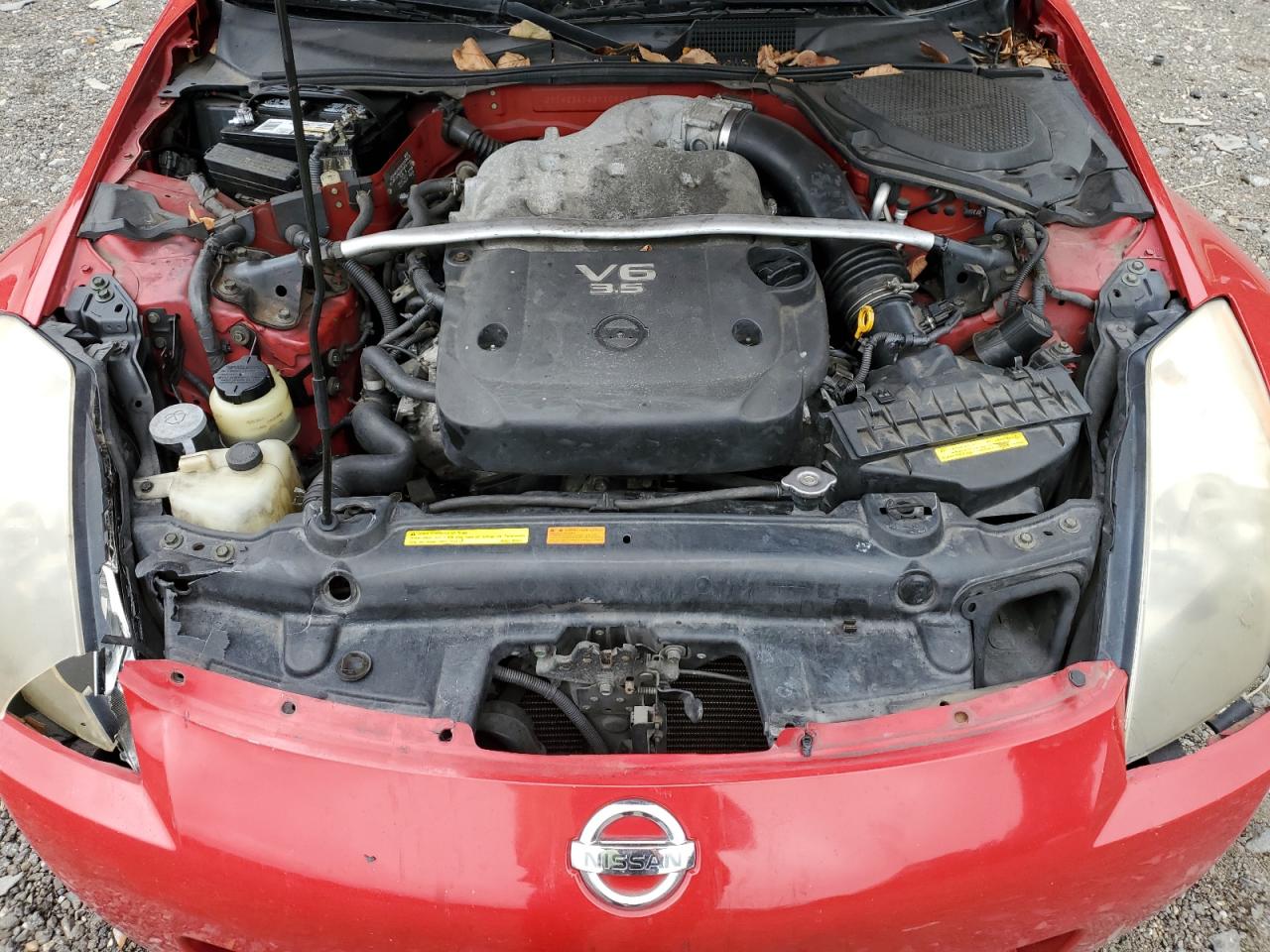 2003 Nissan 350Z Coupe VIN: JN1AZ34D43T109253 Lot: 86280455