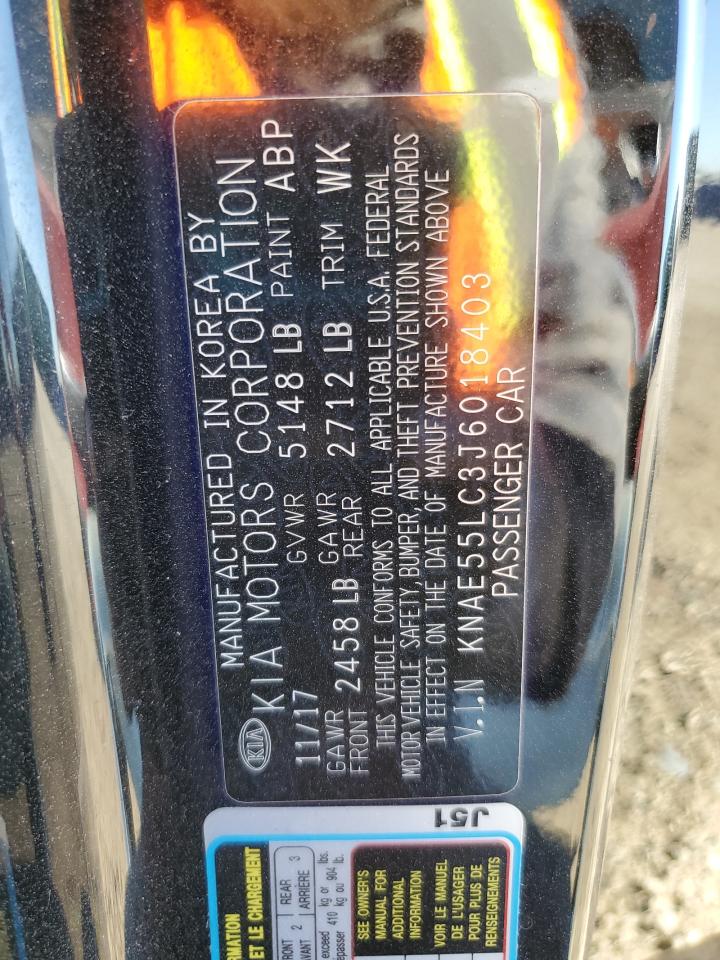 2018 Kia Stinger Gt2 VIN: KNAE55LC3J6018403 Lot: 82679315