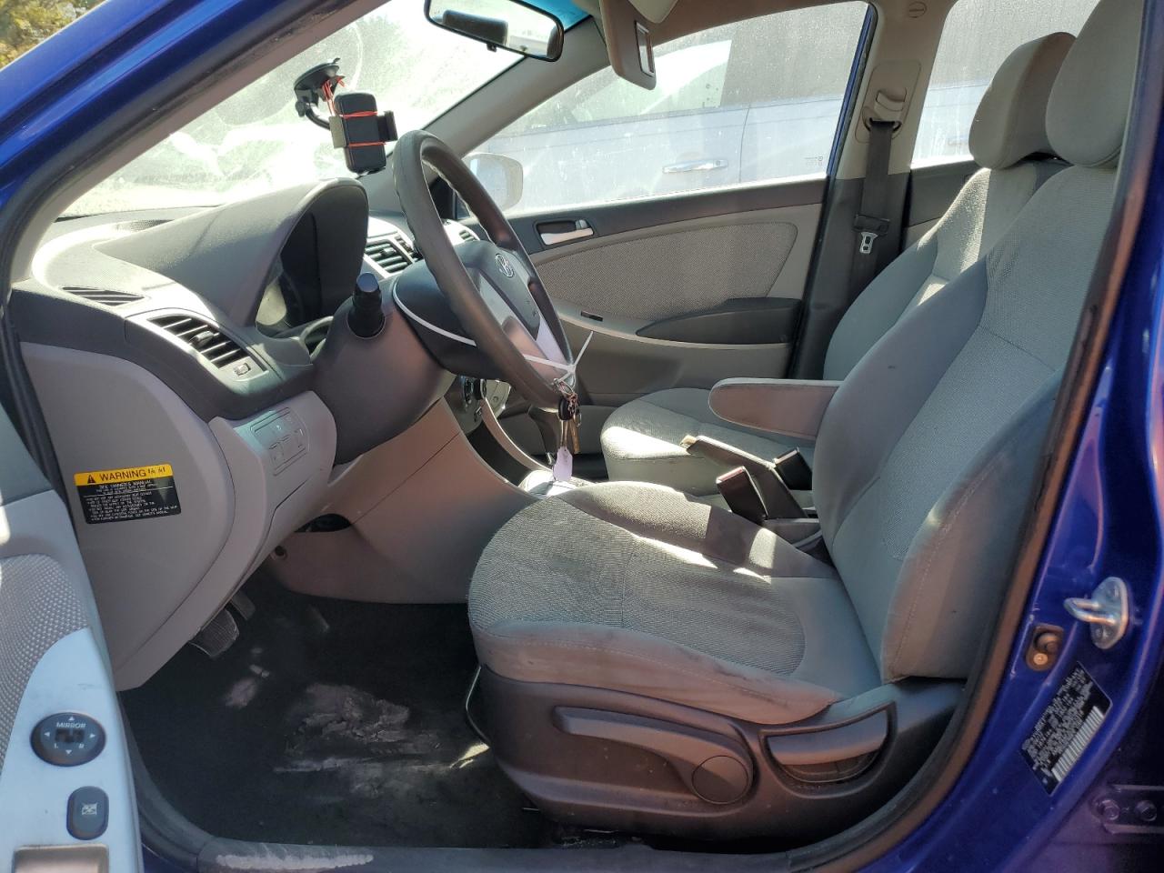 2012 Hyundai Accent Gls VIN: KMHCT4AE3CU262318 Lot: 82427005