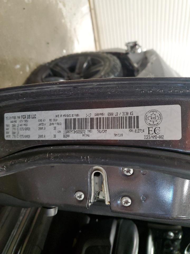 2017 Ram 1500 Sport VIN: 1C6RR7MT3HS659272 Lot: 85400545