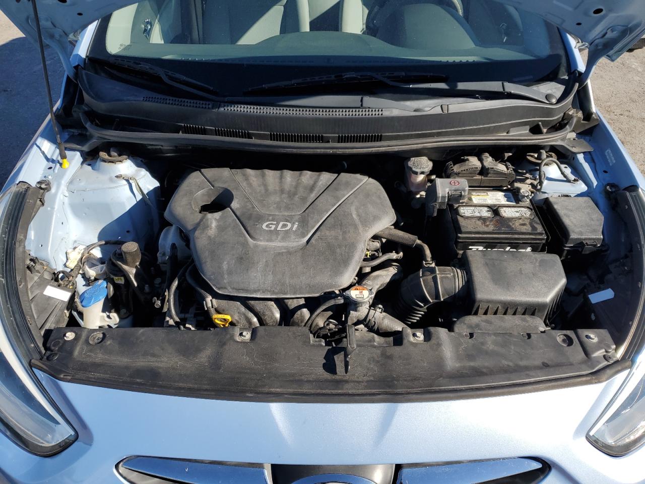 2014 Hyundai Accent Gls VIN: KMHCU5AE8EU158316 Lot: 90864785