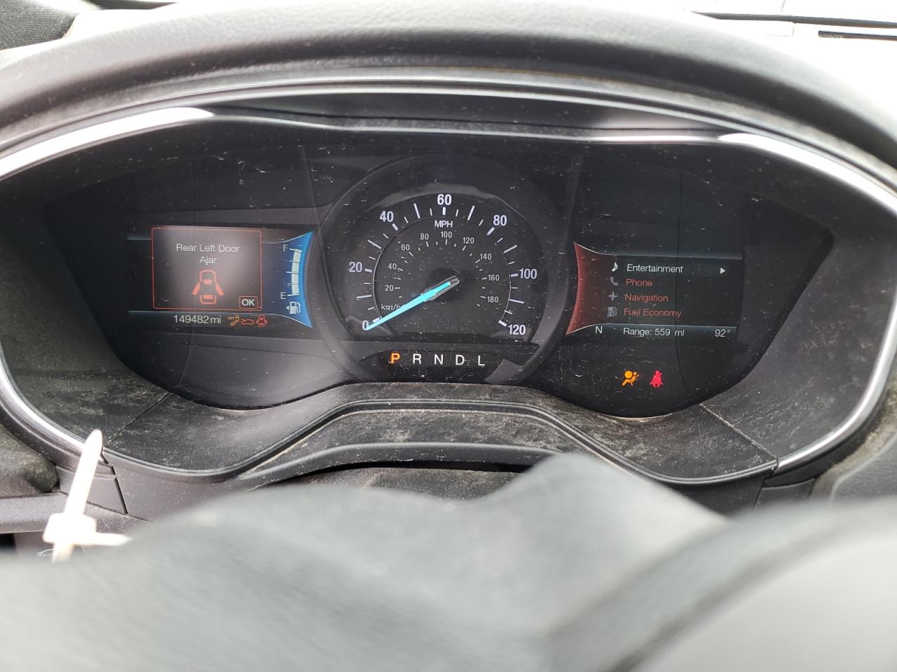 2019 Ford Fusion Titanium VIN: 3FA6P0RU6KR208971 Lot: 82336975