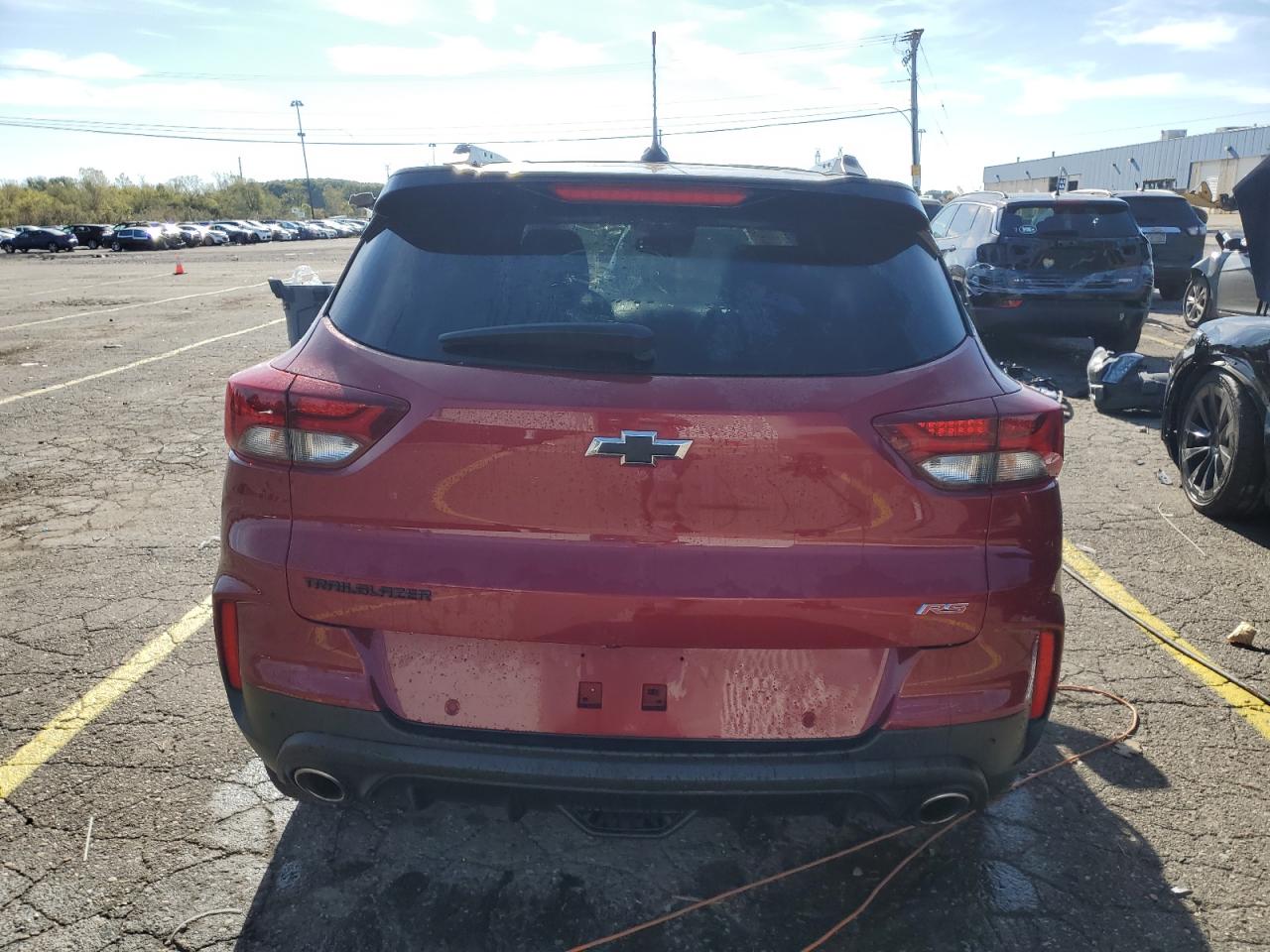 2021 Chevrolet Trailblazer Rs VIN: KL79MTSL6MB092159 Lot: 85488985