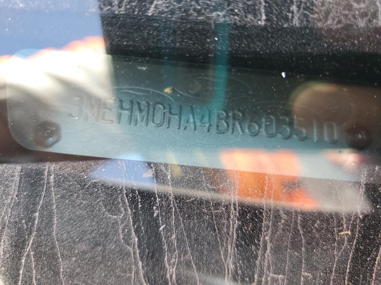 2011 Mercury Milan VIN: 3MEHM0HA4BR603510 Lot: 81771995