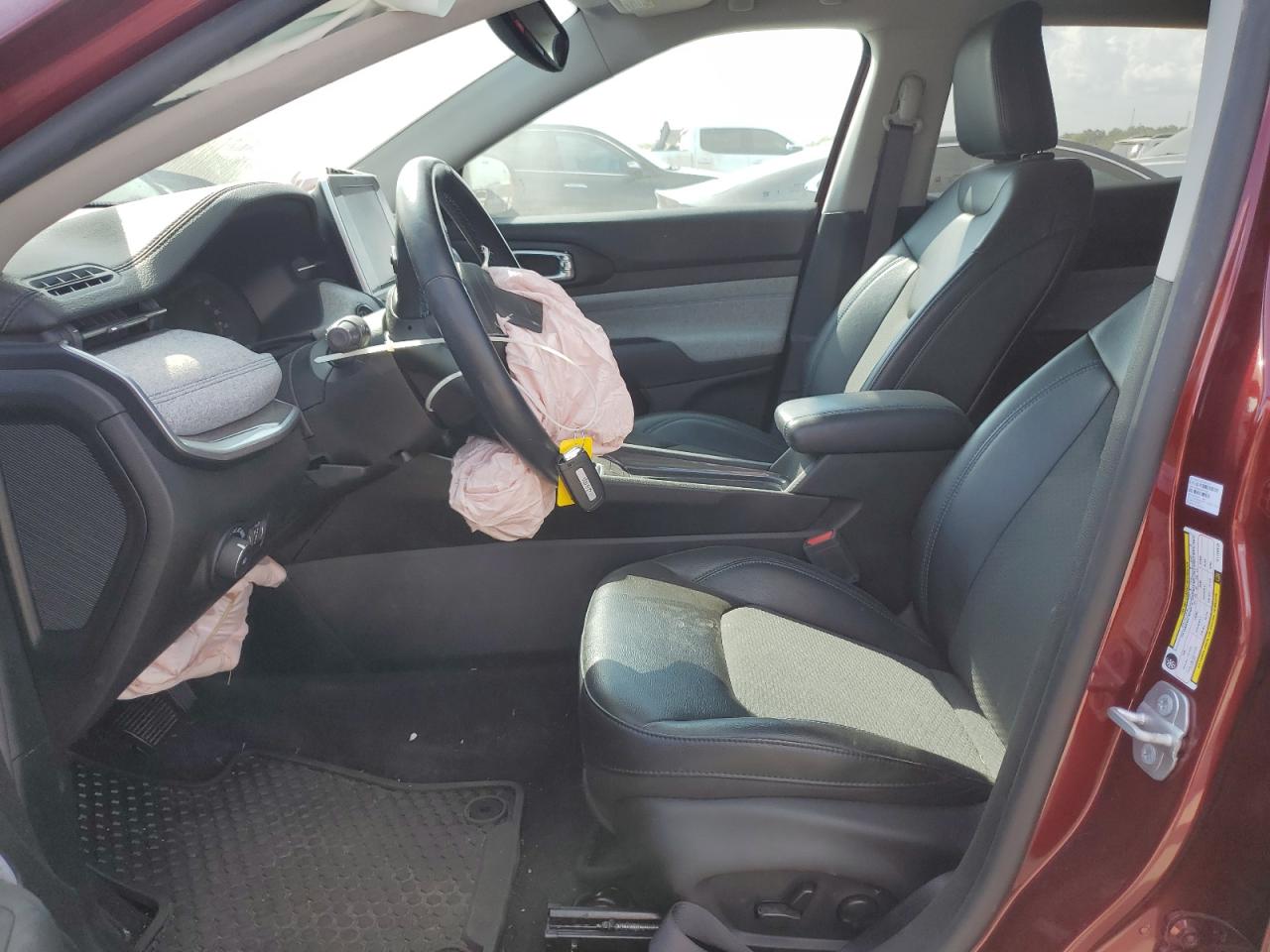 2022 Jeep Compass Latitude VIN: 3C4NJCBB2NT156618 Lot: 87395335