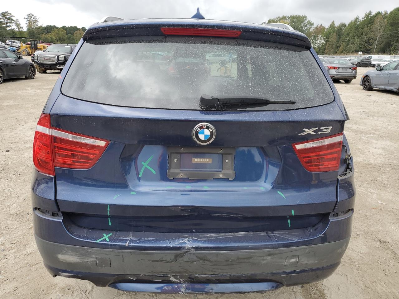 2012 BMW X3 xDrive28I VIN: 5UXWX5C51CL718782 Lot: 85480675