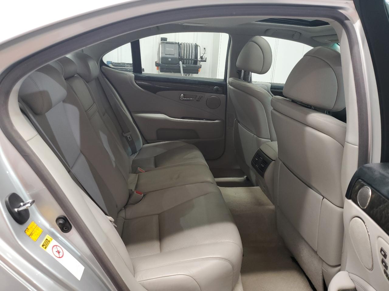 2007 Lexus Ls 460 VIN: JTHBL46F775016193 Lot: 85551835