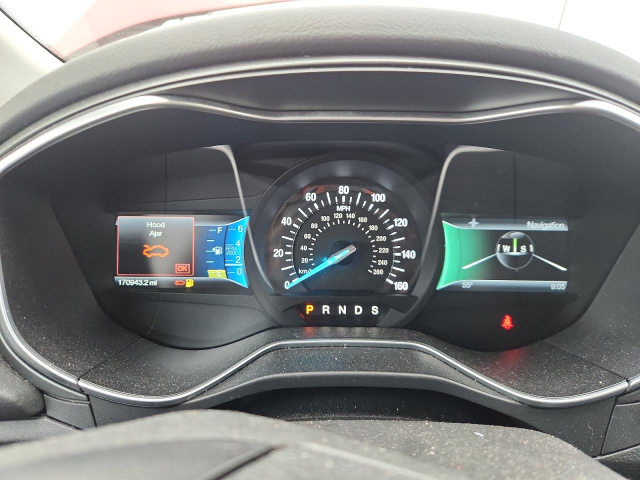 2014 Ford Fusion Titanium VIN: 3FA6P0K97ER306045 Lot: 72088675