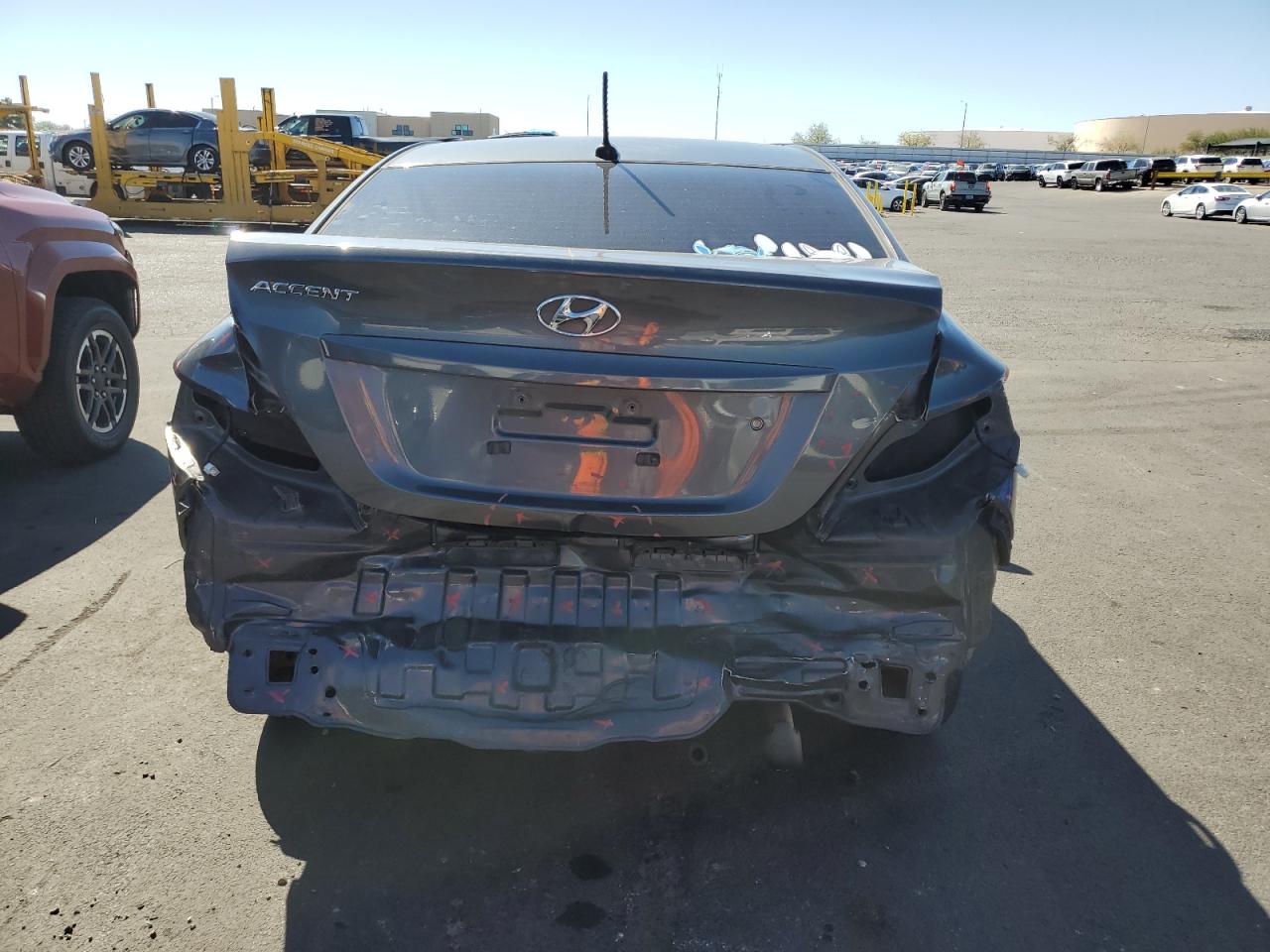 2012 Hyundai Accent Gls VIN: KMHCT4AE4CU046817 Lot: 81956565
