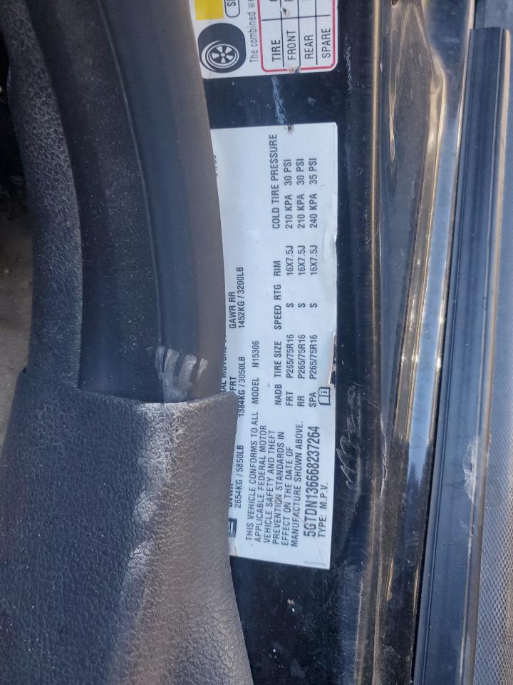 2006 Hummer H3 VIN: 5GTDN136668237264 Lot: 89513755