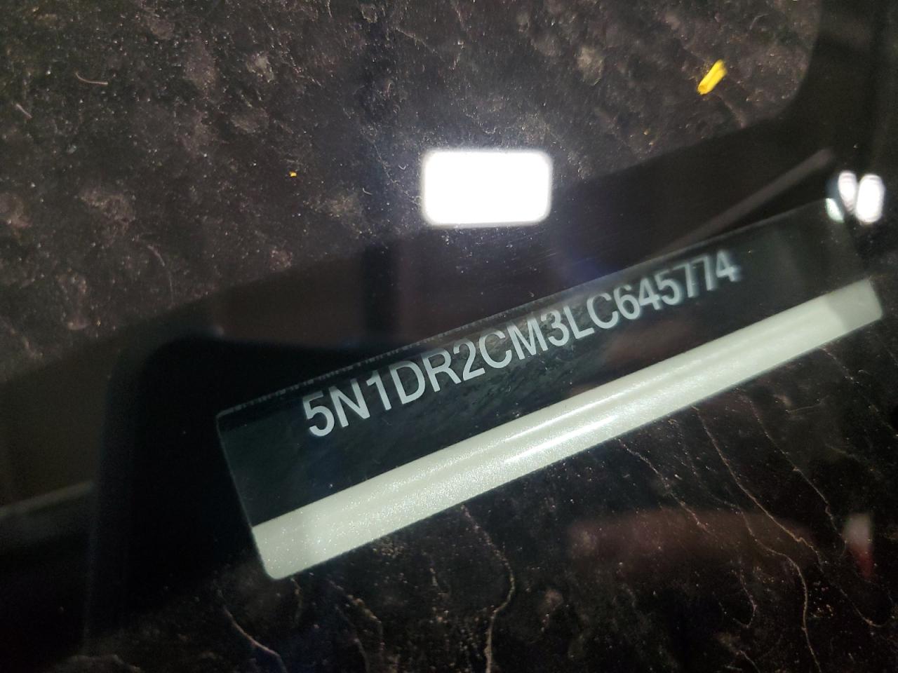 2020 Nissan Pathfinder Sl VIN: 5N1DR2CM3LC645774 Lot: 82409245