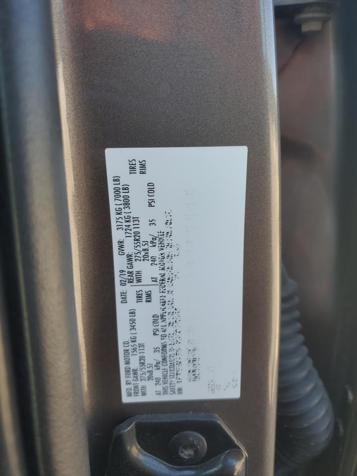 2019 Ford F150 Supercrew VIN: 1FTEW1E51KKC95065 Lot: 86861005