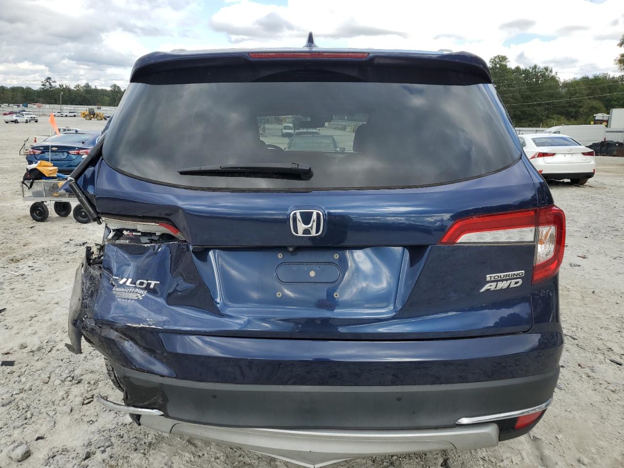 2020 Honda Pilot Touring VIN: 5FNYF6H92LB044403 Lot: 82322715