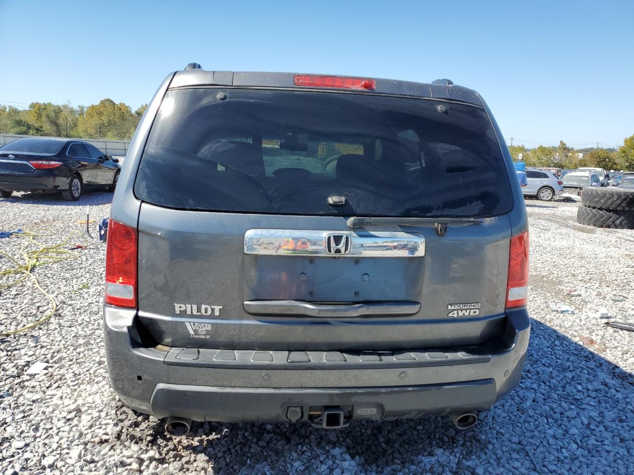 2011 Honda Pilot Touring VIN: 5FNYF4H9XBB059279 Lot: 86470895
