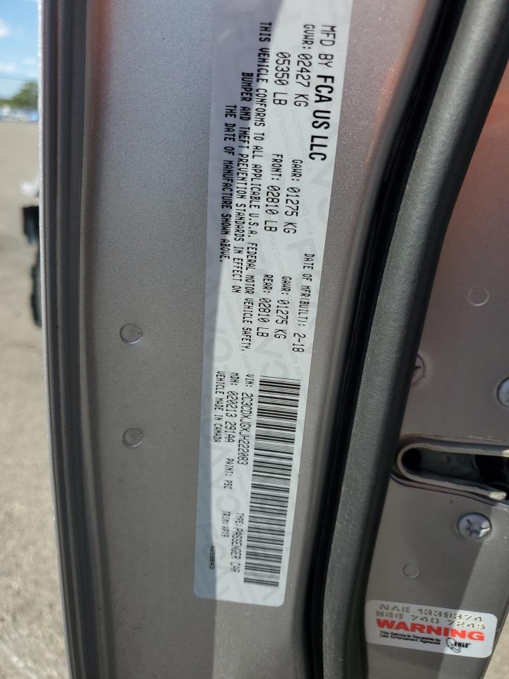 2018 Dodge Charger Gt VIN: 2C3CDXJGXJH222083 Lot: 86069395