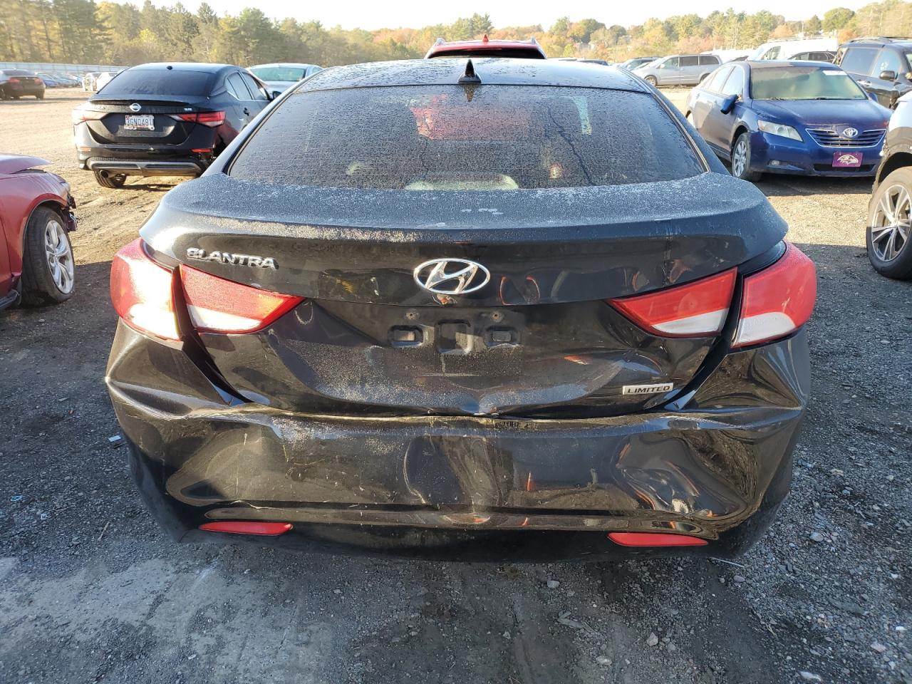 2013 Hyundai Elantra Gls VIN: 5NPDH4AE0DH216497 Lot: 86820645