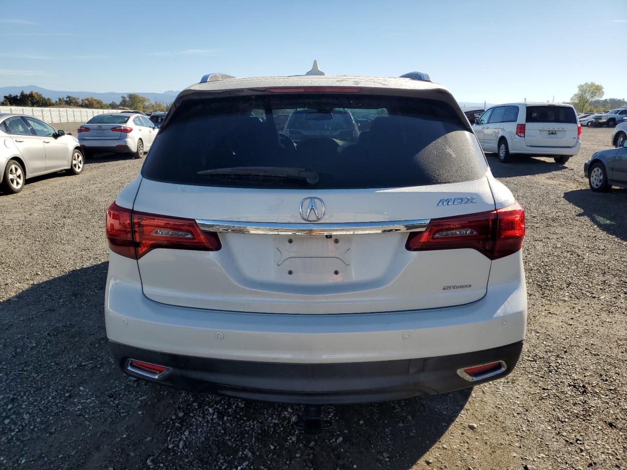 2015 Acura Mdx Advance VIN: 5FRYD4H80FB018550 Lot: 90492025