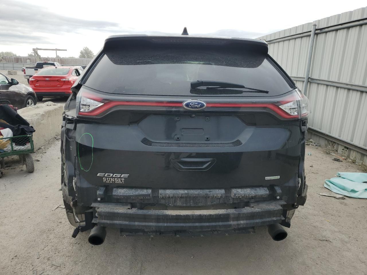 2015 Ford Edge Se VIN: 2FMTK3G91FBB48870 Lot: 82327255