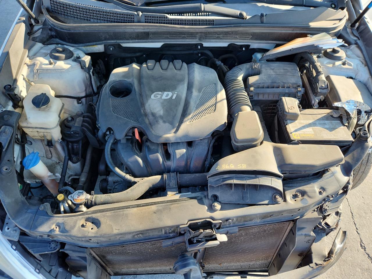 2013 Hyundai Sonata Gls VIN: 5NPEB4AC3DH747066 Lot: 81892995