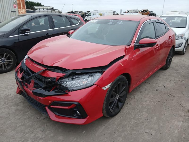 2020 HONDA CIVIC SR V for sale at Copart PETERLEE
